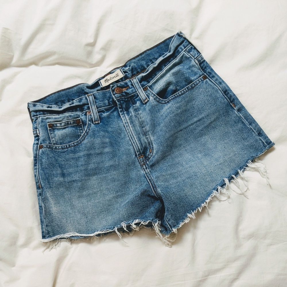 Madewell denim cutoffs
